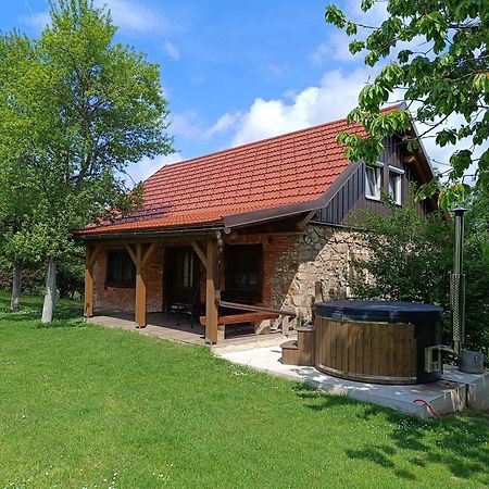 Holiday Home "Sleme" With Jacuzzi, Big Garden And Arbor With Fireplace Skrad Esterno foto