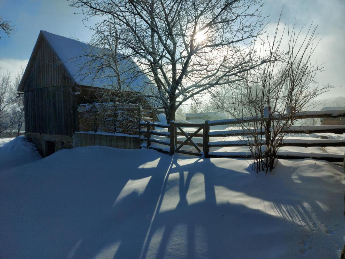 Holiday Home "Sleme" With Jacuzzi, Big Garden And Arbor With Fireplace Skrad Esterno foto