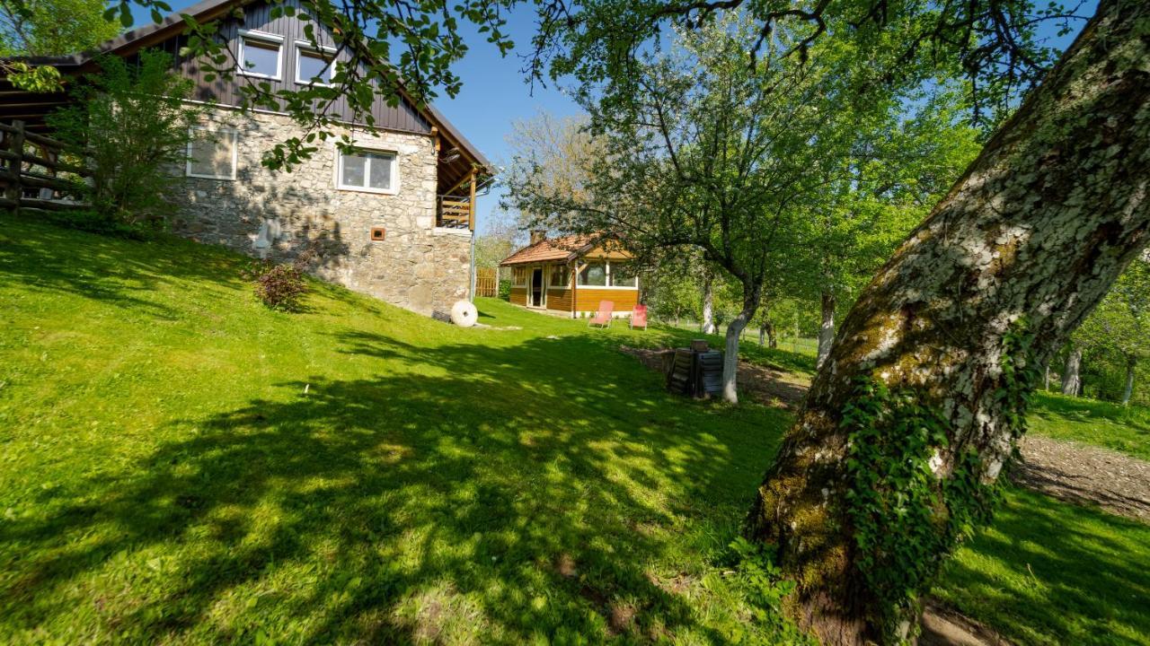 Holiday Home "Sleme" With Jacuzzi, Big Garden And Arbor With Fireplace Skrad Esterno foto