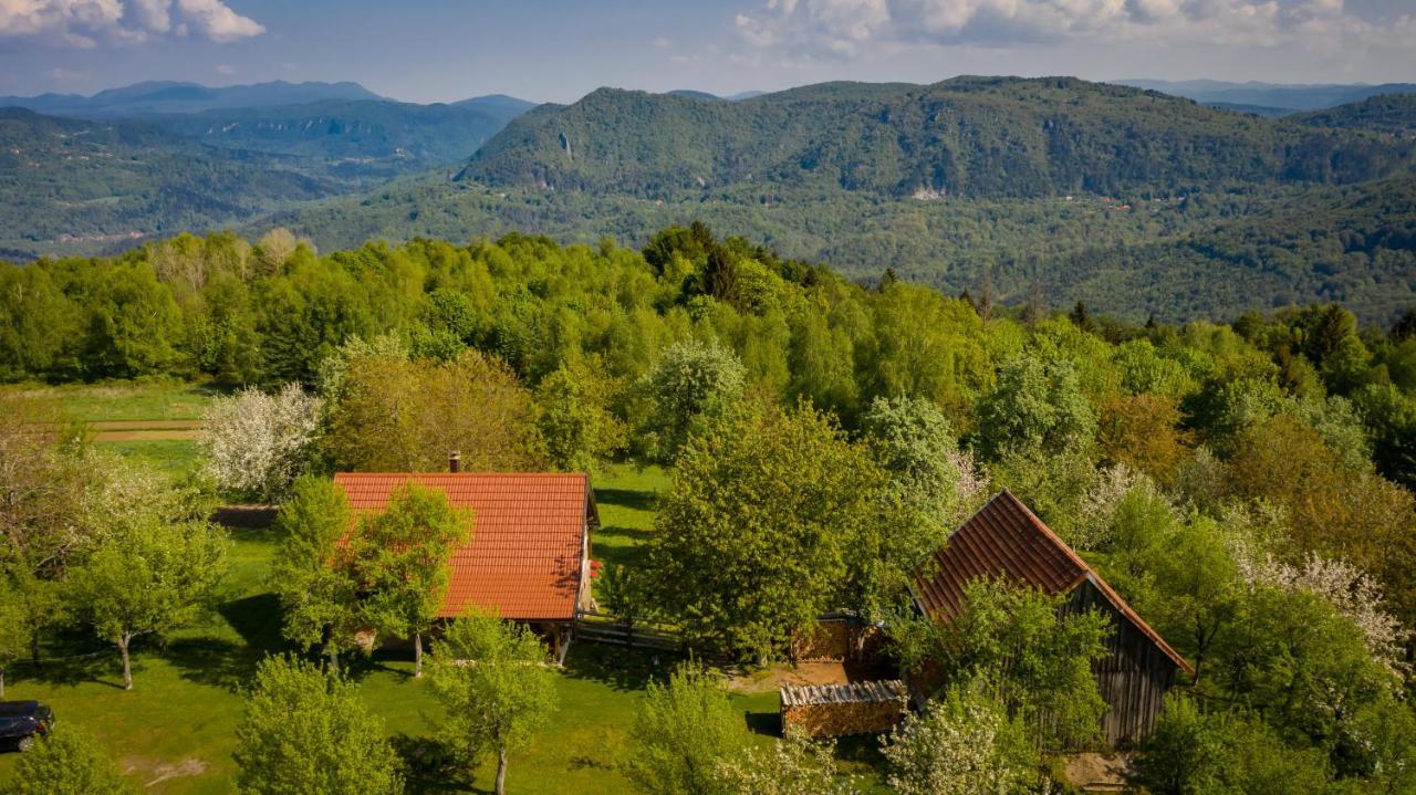 Holiday Home "Sleme" With Jacuzzi, Big Garden And Arbor With Fireplace Skrad Esterno foto