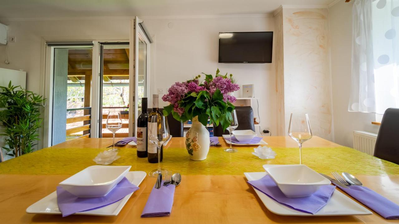 Holiday Home "Sleme" With Jacuzzi, Big Garden And Arbor With Fireplace Skrad Esterno foto