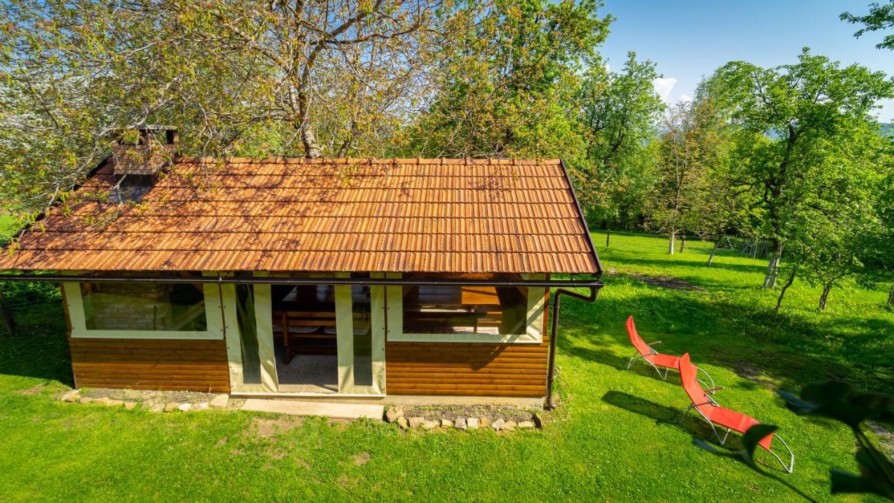 Holiday Home "Sleme" With Jacuzzi, Big Garden And Arbor With Fireplace Skrad Esterno foto