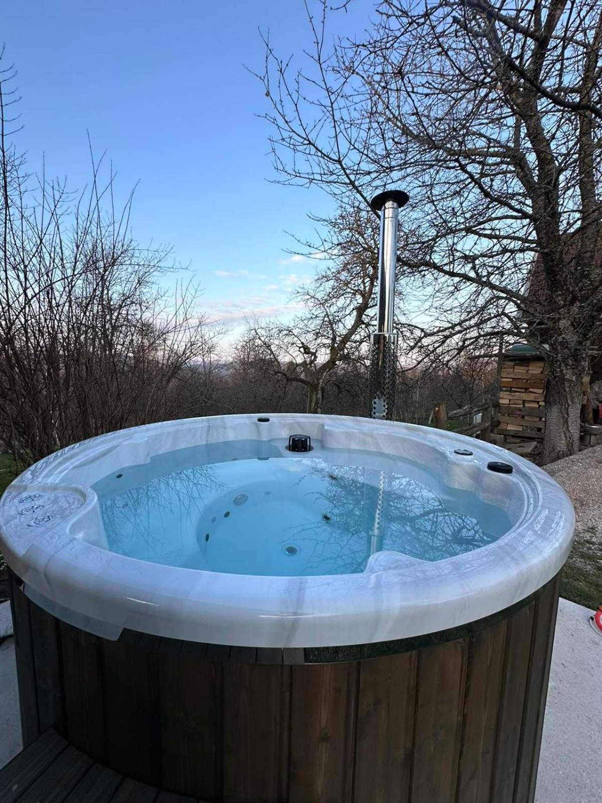Holiday Home "Sleme" With Jacuzzi, Big Garden And Arbor With Fireplace Skrad Esterno foto