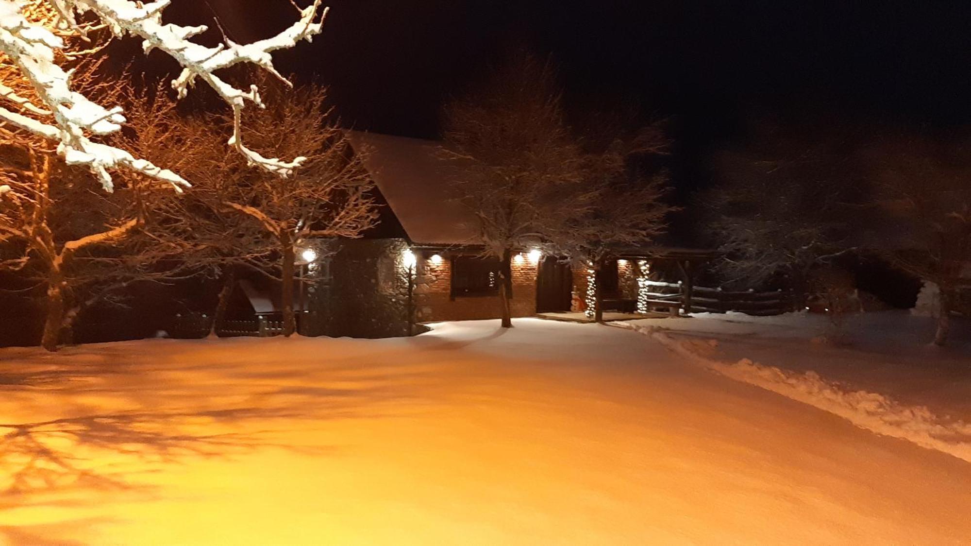 Holiday Home "Sleme" With Jacuzzi, Big Garden And Arbor With Fireplace Skrad Esterno foto